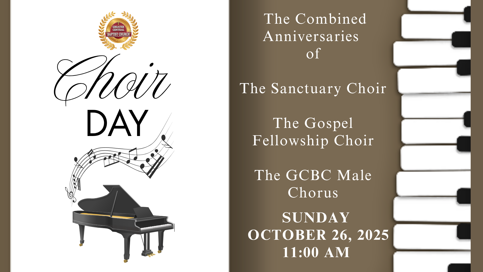 GCBC Choir Day 2025
