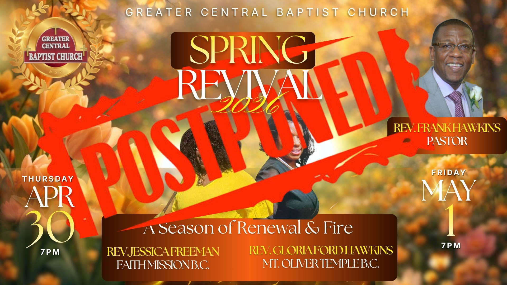 Spring Revival 2026 GCBC - Postponed