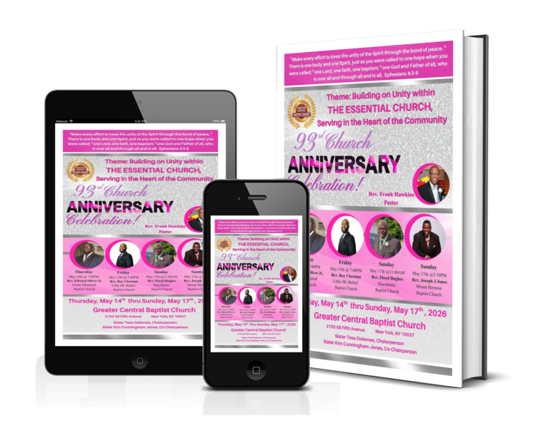 93rd Church Anniversary cover3d-FP-500721-11