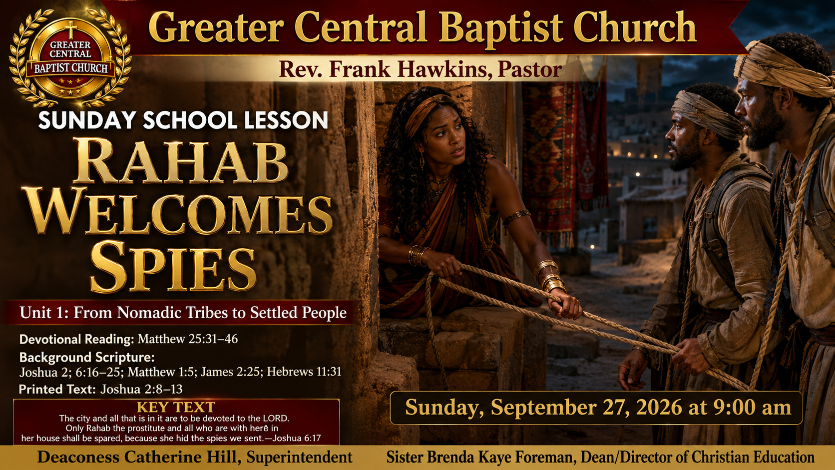 Rahab_Welcomes_Spies_Sunday_School_Lesson