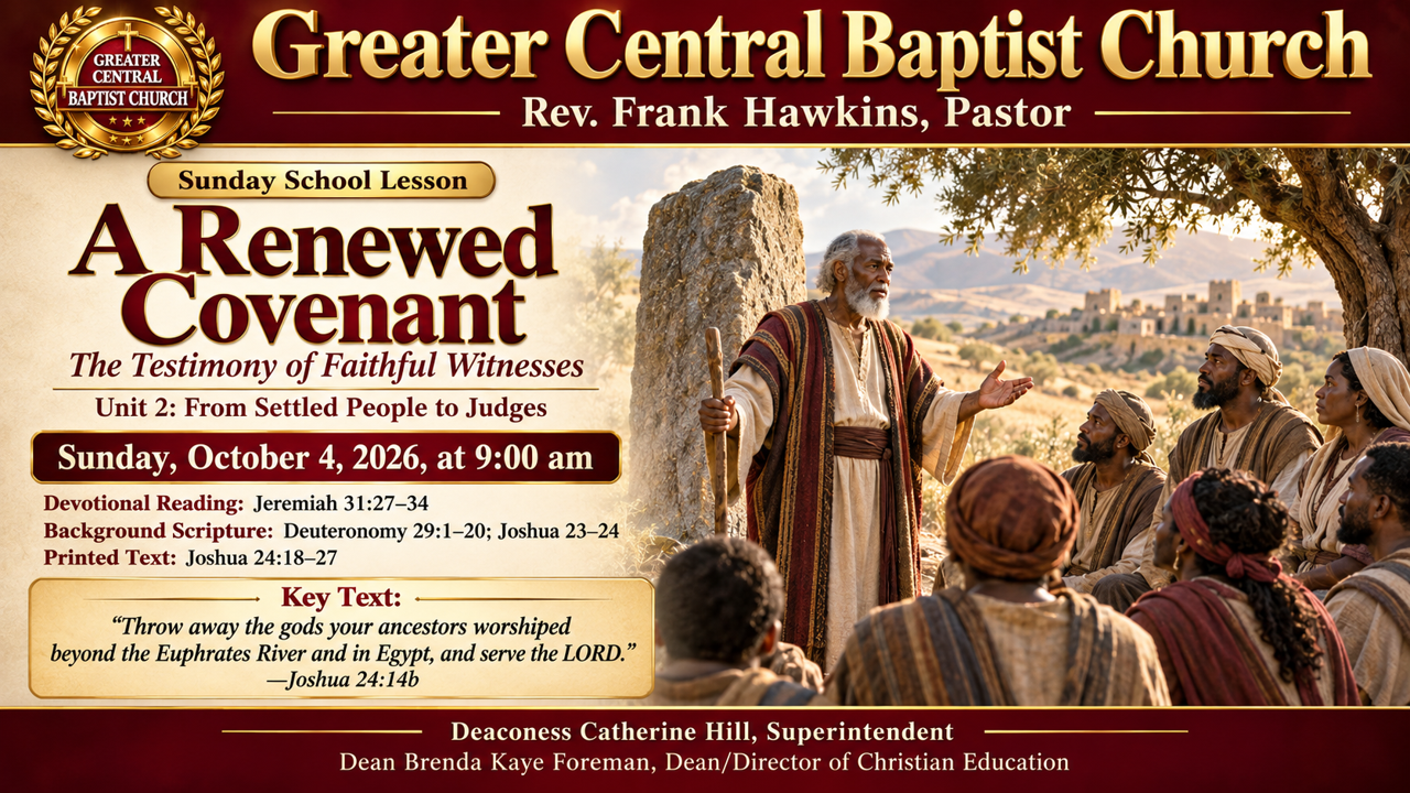 A Renewed Covenant